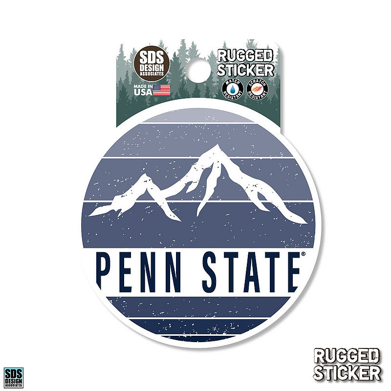 Penn State Mountains Rugged Sticker