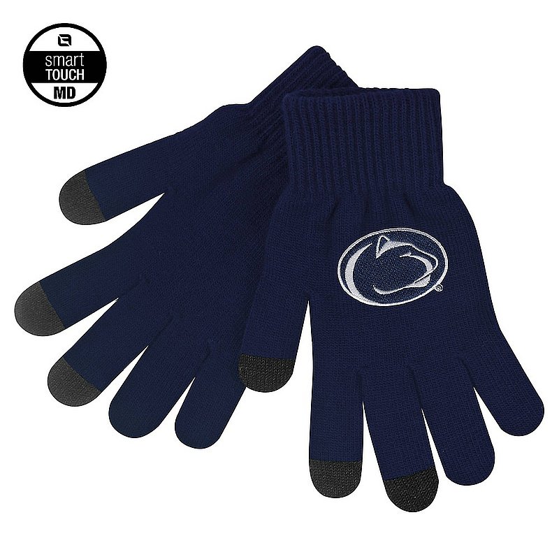 Penn State Navy Winter Lion Head Gloves Nittany Lions (PSU) 