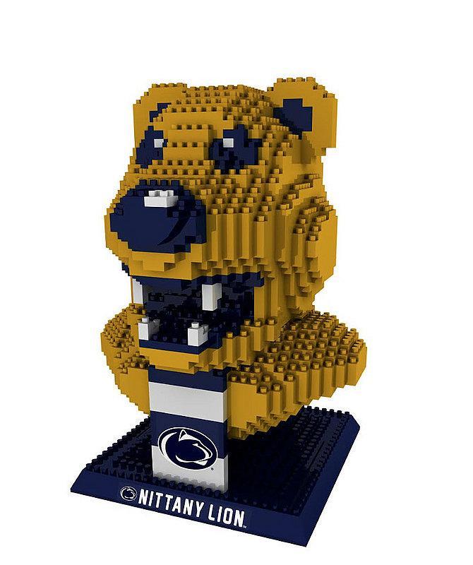Penn State Nittany Lion Mascot 3D Lego Set