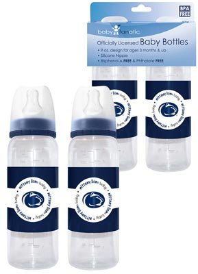 Penn State Nittany Lions 2 Pack Of Baby Bottles