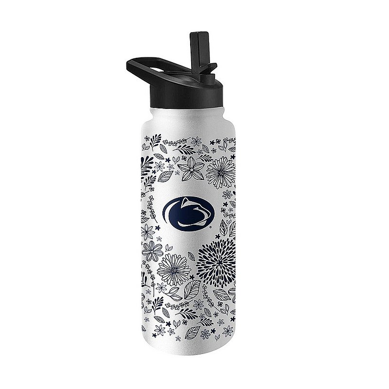 Penn State Nittany Lions 34oz Botanical Flower Quencher Bottle Nittany Lions (PSU) 