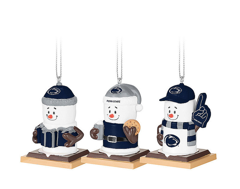Penn State Nittany Lions 3 Pack Smores Ornaments Nittany Lions (PSU) 