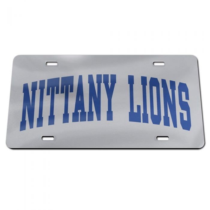 Penn State Nittany Lions Acrylic Classic License Plate Nittany Lions (PSU) 