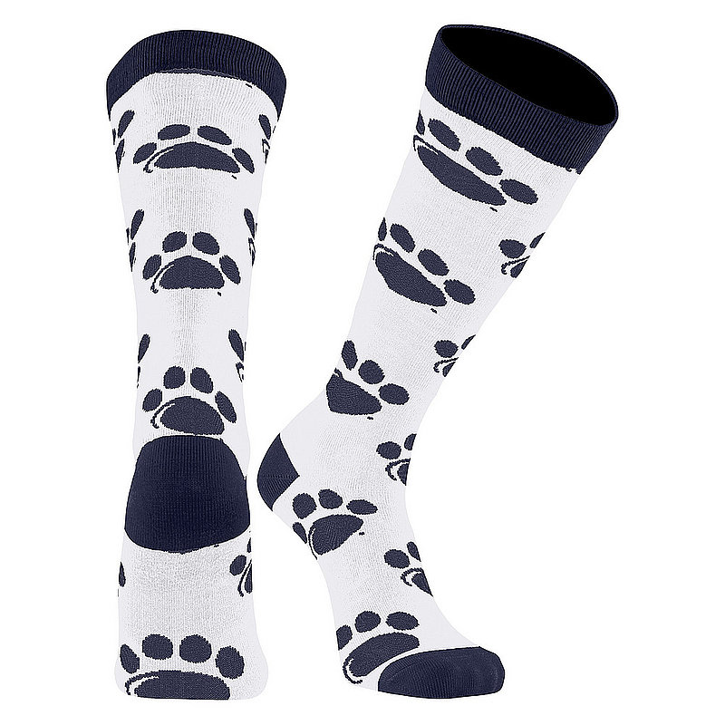 Penn State Nittany Lions All Over Paw Socks White Nittany Lions (PSU) 