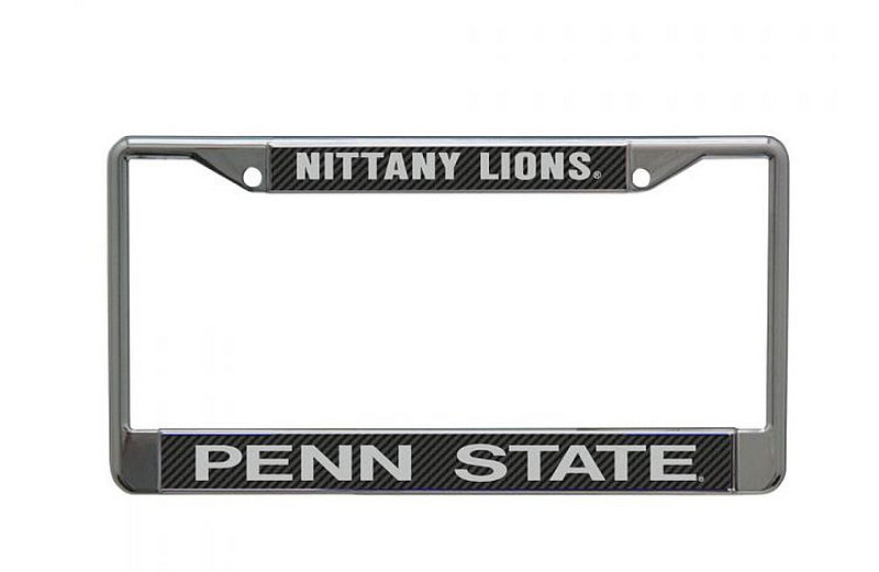 Penn State Nittany Lions Carbon License Plate Frame Nittany Lions (PSU) 