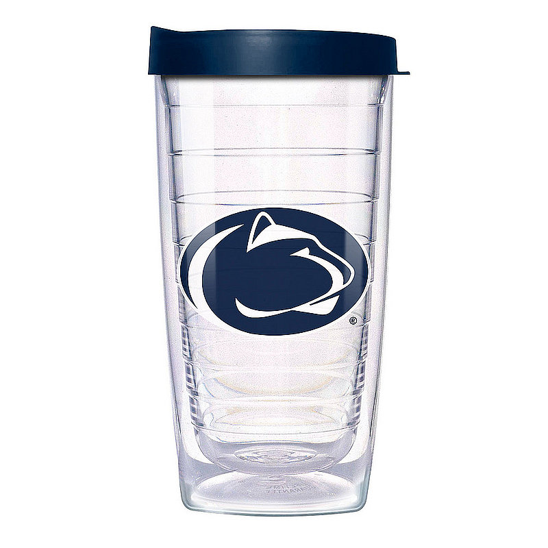Penn State Nittany Lions Double Wall Clear 16oz Tumbler 