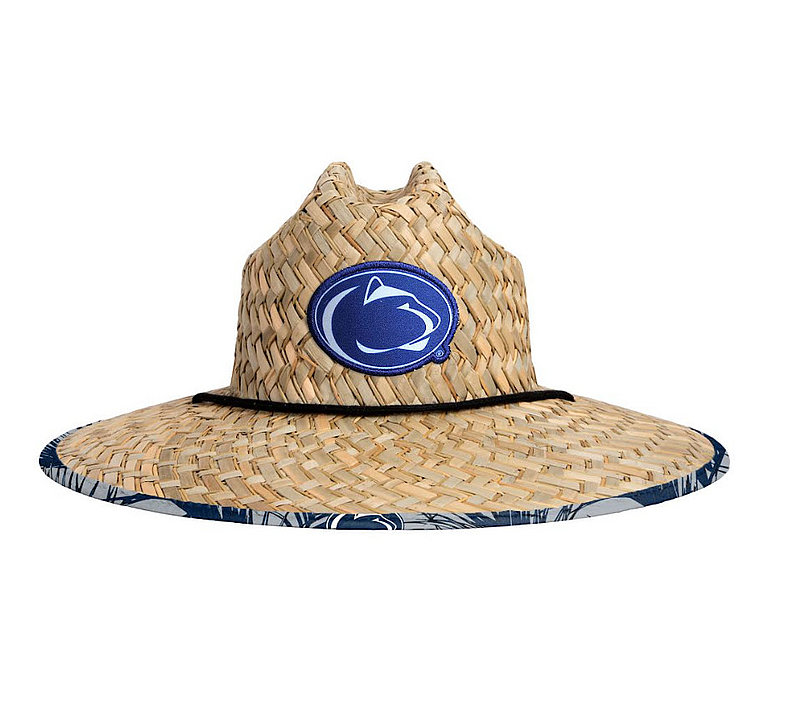 Penn State Nittany Lions Floral Straw Hat 