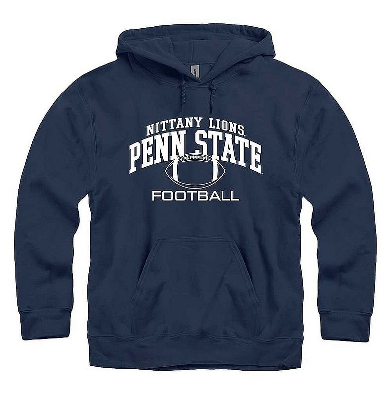 Penn State Nittany Lions Football Hooded Sweatshirt Navy Nittany Lions (PSU) 