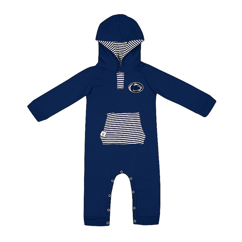 Penn State Nittany Lions Infant Boys Navy Romper Nittany Lions (PSU) 