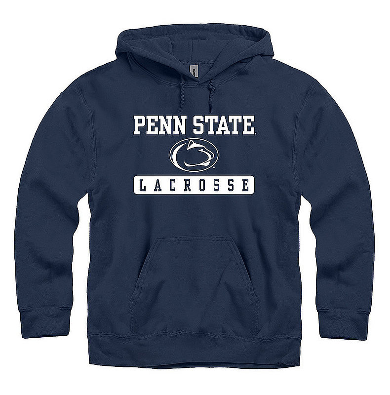 Penn State Nittany Lions Lacrosse Navy Hooded Sweatshirt