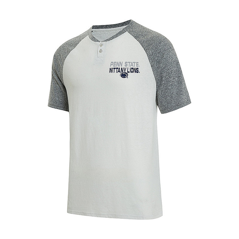 Penn State Nittany Lions Mens Henley Short Sleeve Tee Nittany Lions (PSU) 
