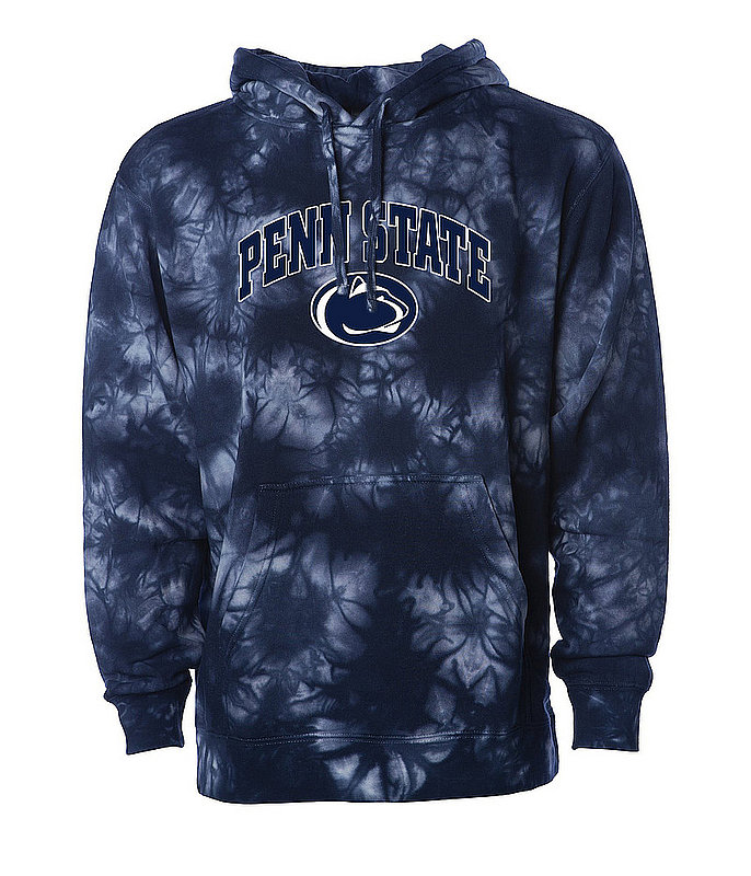 Penn State Nittany Lions Navy Tie Dye Hooded Sweatshirt Nittany Lions (PSU) 