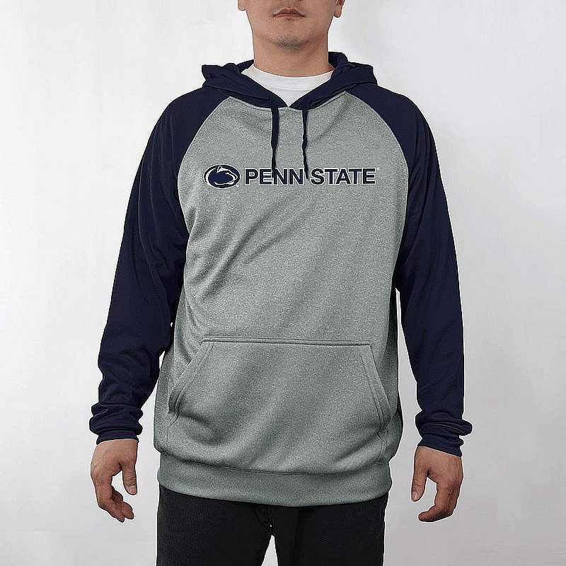 Penn State Nittany Lions Performance Fleece Pullover Hoodie Heather Grey Nittany Lions (PSU) 