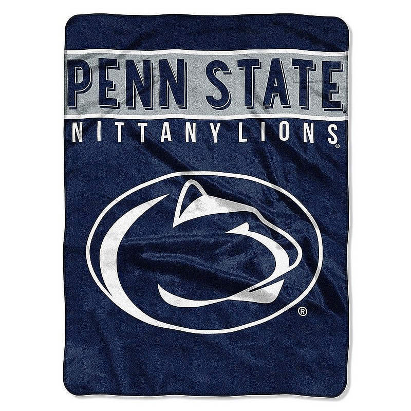 Penn State Nittany Lions Raschel Throw Blanket 60" x 80" Nittany Lions (PSU) 