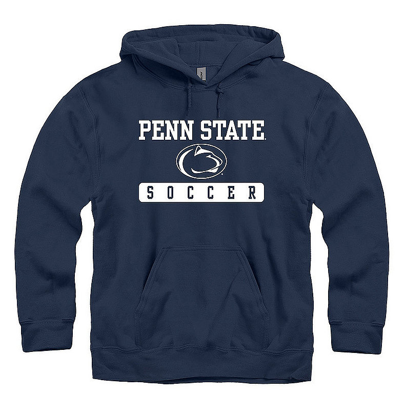 Penn State Nittany Lions Soccer Navy Hooded Sweatshirt