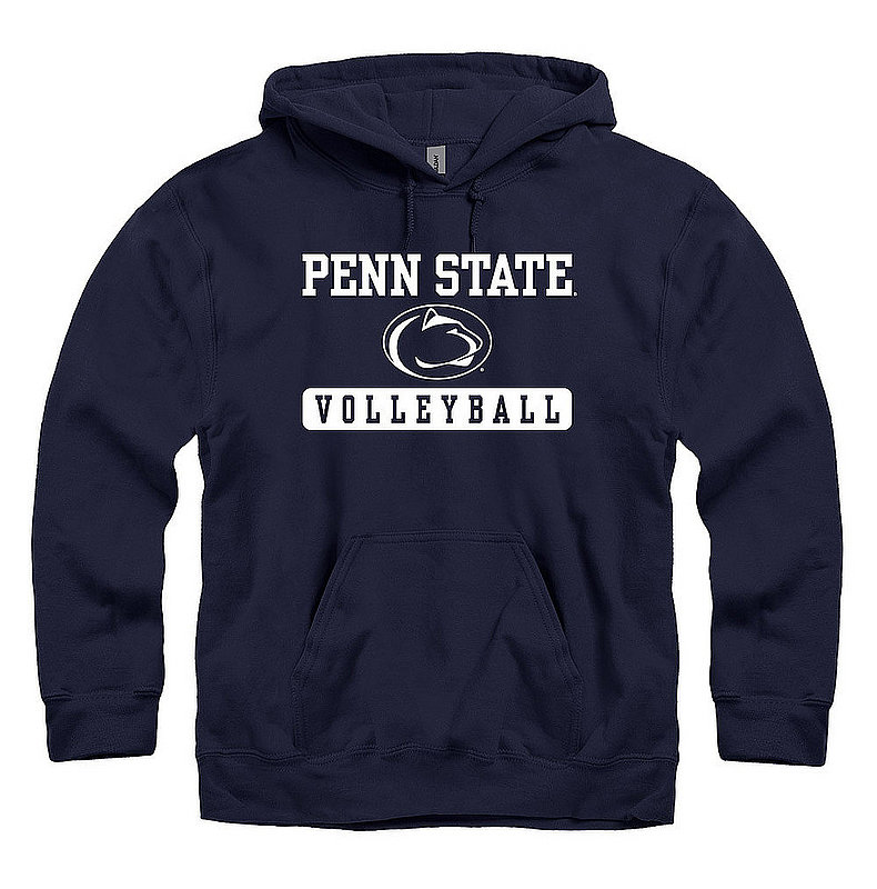 Penn State Nittany Lions Volleyball Bar Hooded Sweatshirt Navy