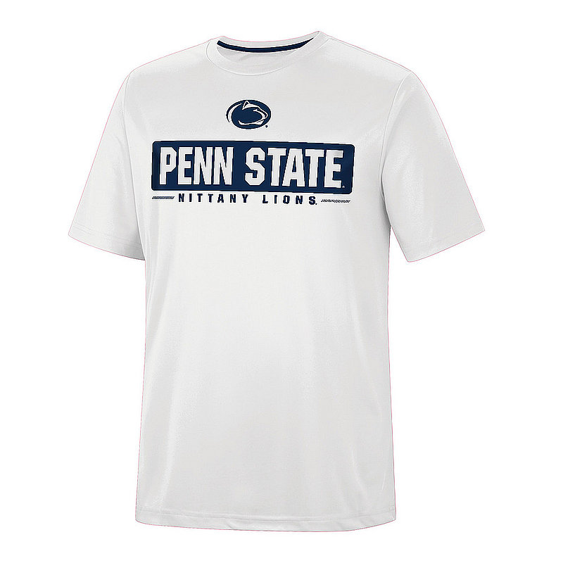 Penn State Nittany Lions Wager Performance Tee White Nittany Lions (PSU) 