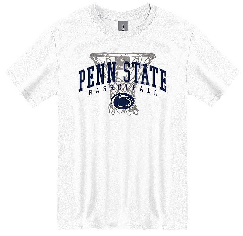 Penn State Nittany Lions White Basketball Tee Nittany Lions (PSU) 
