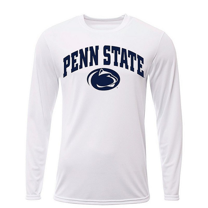 Penn State Nittany Lions White Performance Long Sleeve 