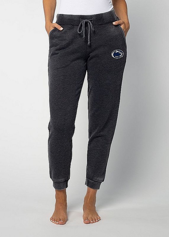 Penn State Nittany Lions Women's Burnout Charcoal Jogger Sweatpants Nittany Lions (PSU) 
