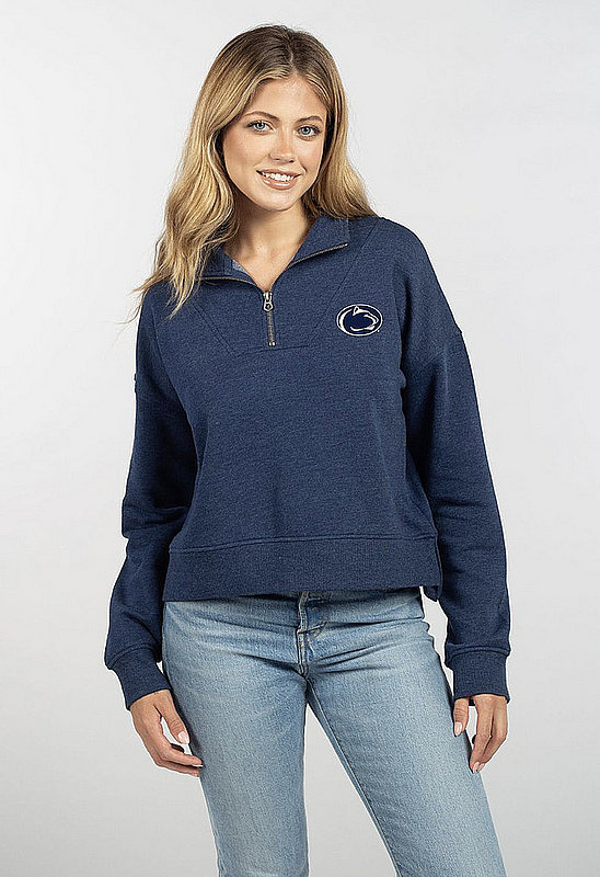 Penn State Nittany Lions Women's Halftime Quarter Zip Heather Navy Nittany Lions (PSU) 