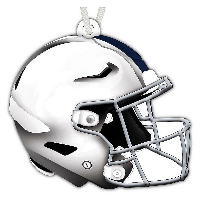 Penn State Nittany Lions Wooden Helmet Holiday Ornament