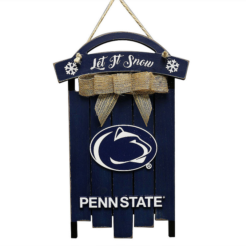 Penn State Nittany Lions Wooden Sled Sign Nittany Lions (PSU) 
