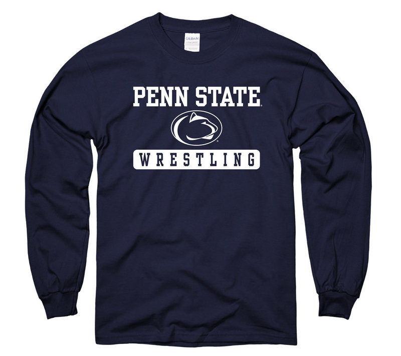 Penn State Nittany Lions Wrestling Bar Long Sleeve
