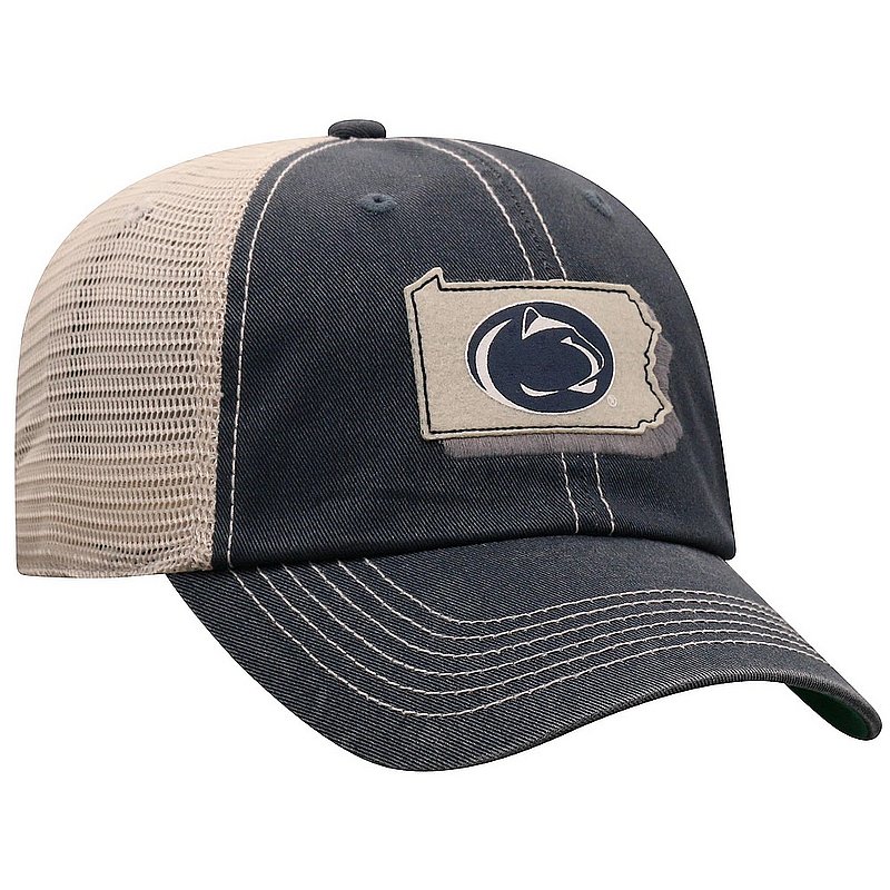 Penn State PA Outline Adjustable Trucker Hat Nittany Lions (PSU) 