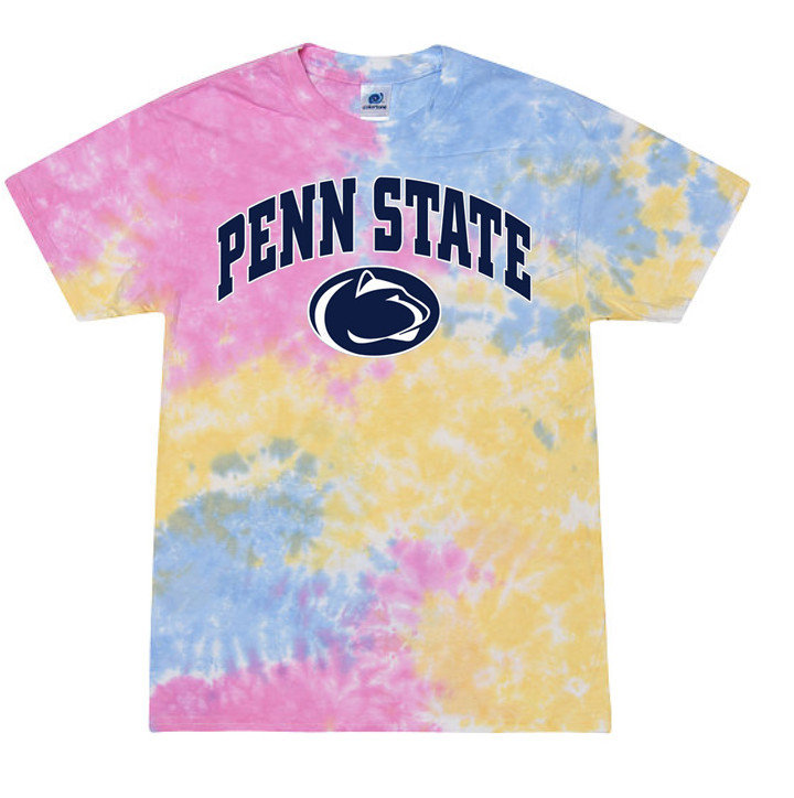 Penn State Pastel Sherbet Tie Dye Tee Nittany Lions (PSU) 