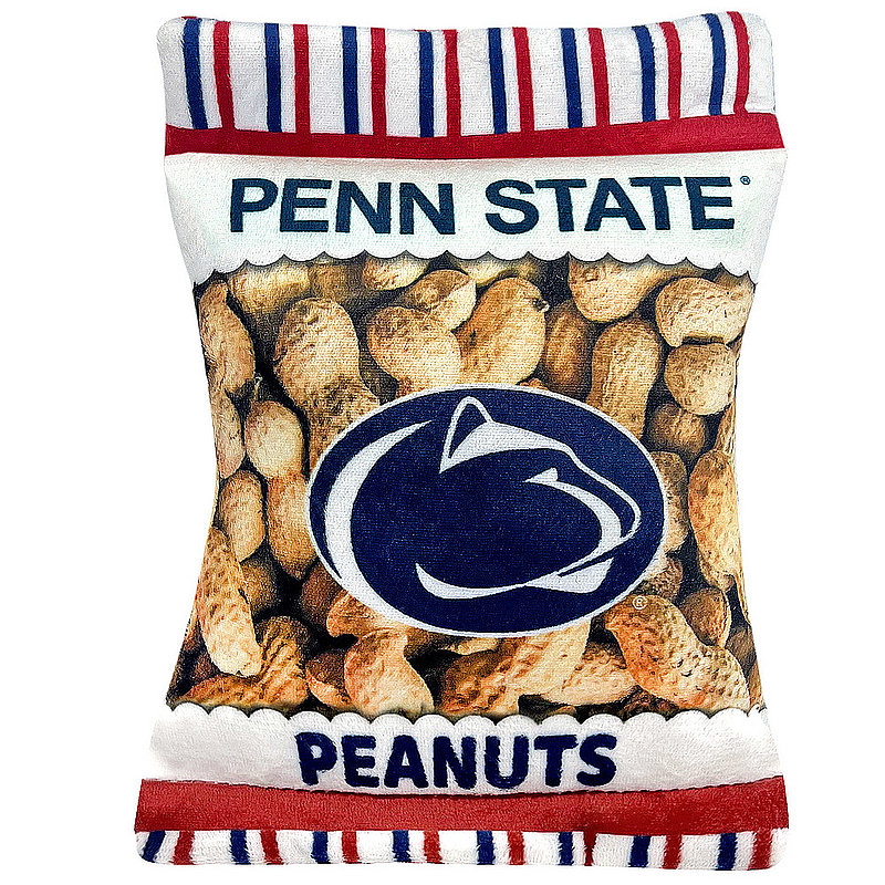 Penn State Peanut Bag Dog Toy Nittany Lions (PSU) 