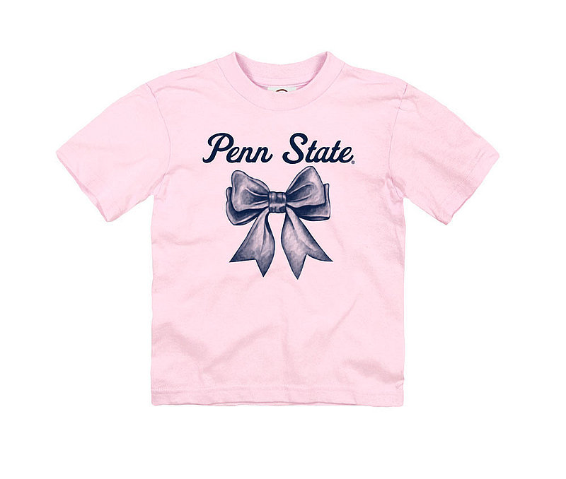 Penn State Pink Bow Toddler Tee 