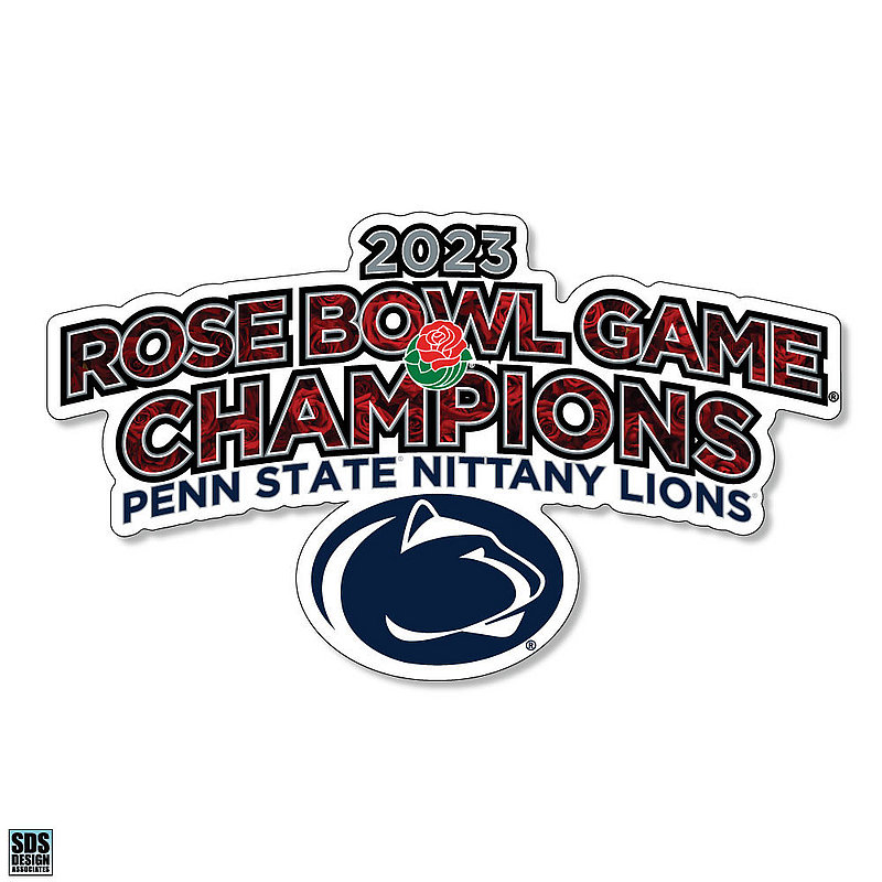 Penn State Rose Bowl 2023 Champs Rugged Sticker 