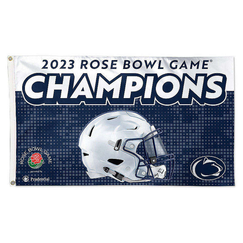 Penn State Rose Bowl Champs 2023 Collectors 3' x 5' Deluxe Flag Nittany Lions (PSU) 