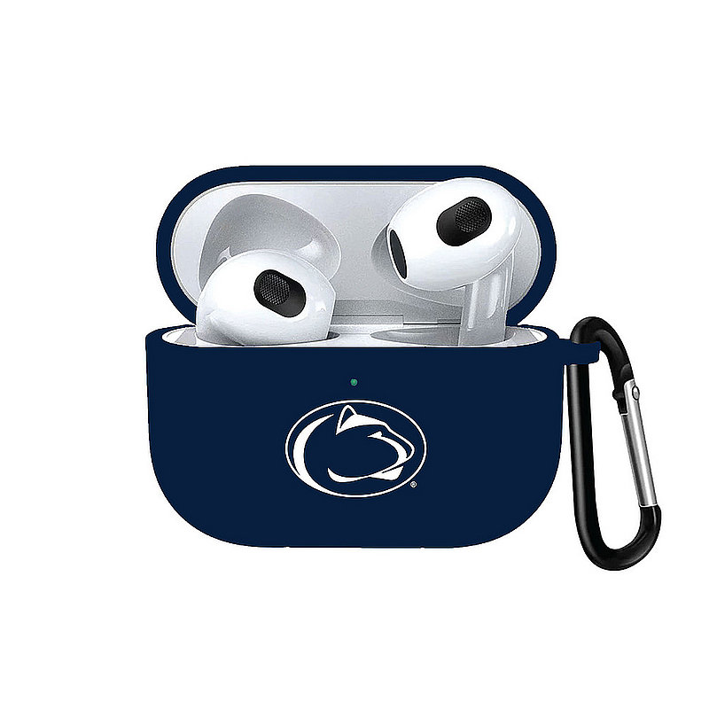 Penn State Silicone AirPods 3rd Generation Carabiner Keychain Case