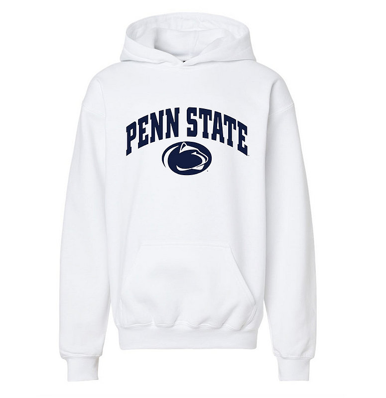 Penn State Sport White Youth Hooded Sweatshirt Nittany Lions (PSU) 