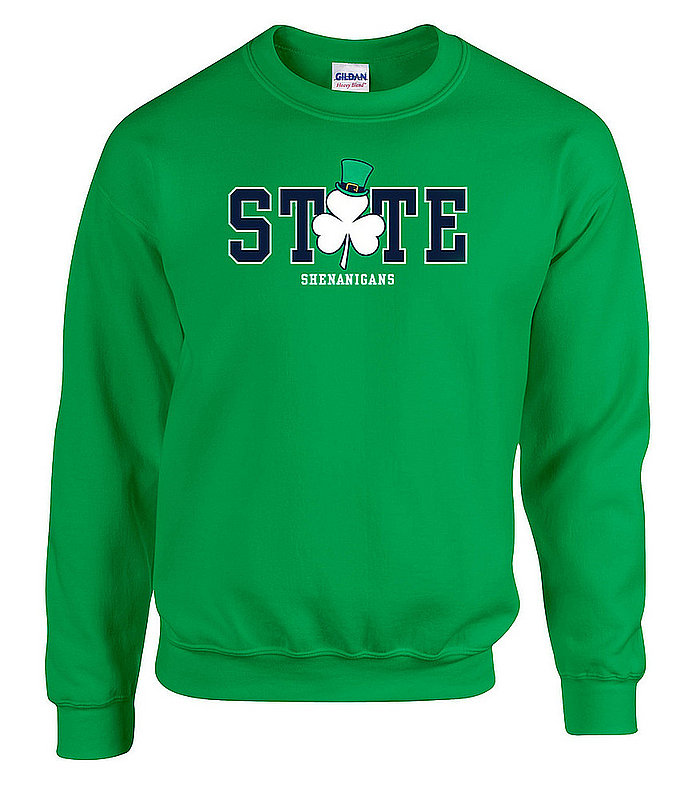 State Shenanigans Irish Green Crewneck Sweatshirt