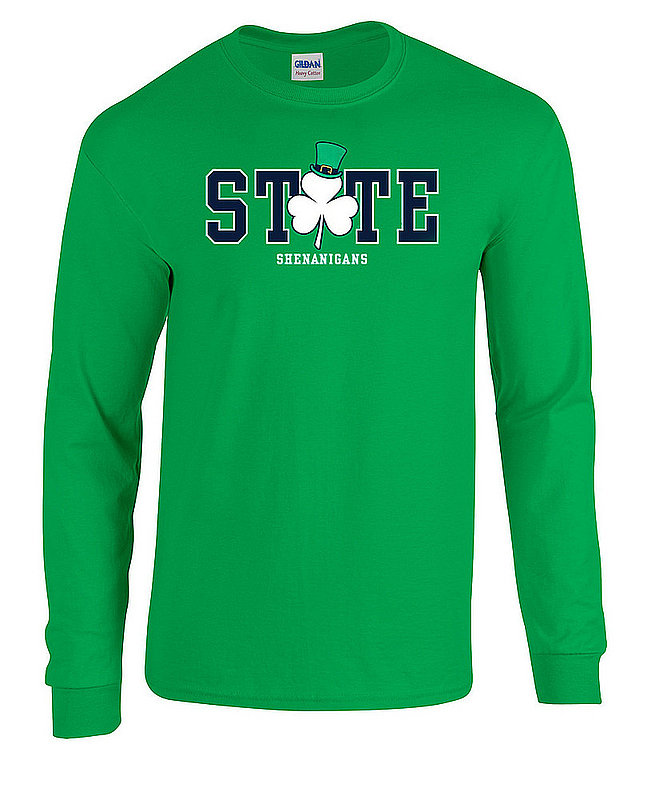 State Shenanigans Irish Green Long Sleeve T-Shirt