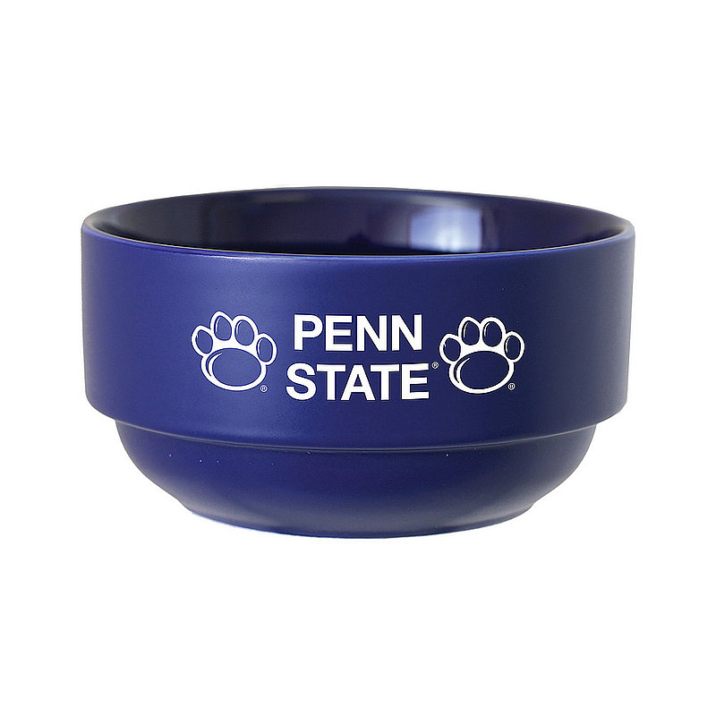 Penn State Stoneware Dog Bowl 