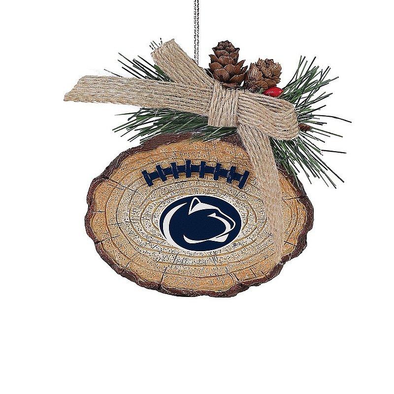 Penn State Team Wood Stump Ornament Nittany Lions (PSU) 