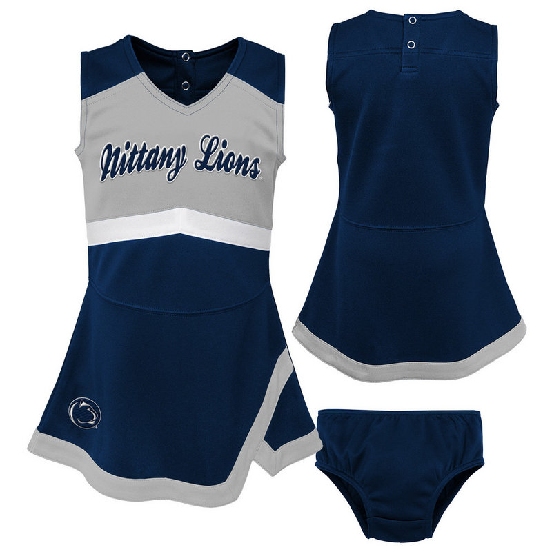 Penn State Toddler Cheer Captain Jumper Dress Nittany Lions (PSU) 