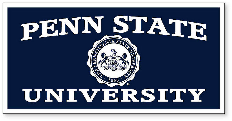 Penn State University 18 x 36 Felt Banner Nittany Lions (PSU) 