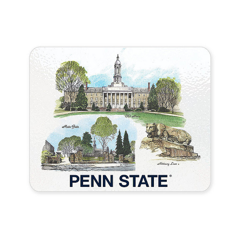 Penn State University Glass Cutting Board 10"x8" Nittany Lions (PSU) 