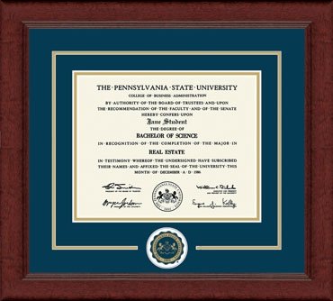 Penn State University, Lasting Memories Diploma Frame Sierra Nittany Lions (PSU) DSCH-216167 