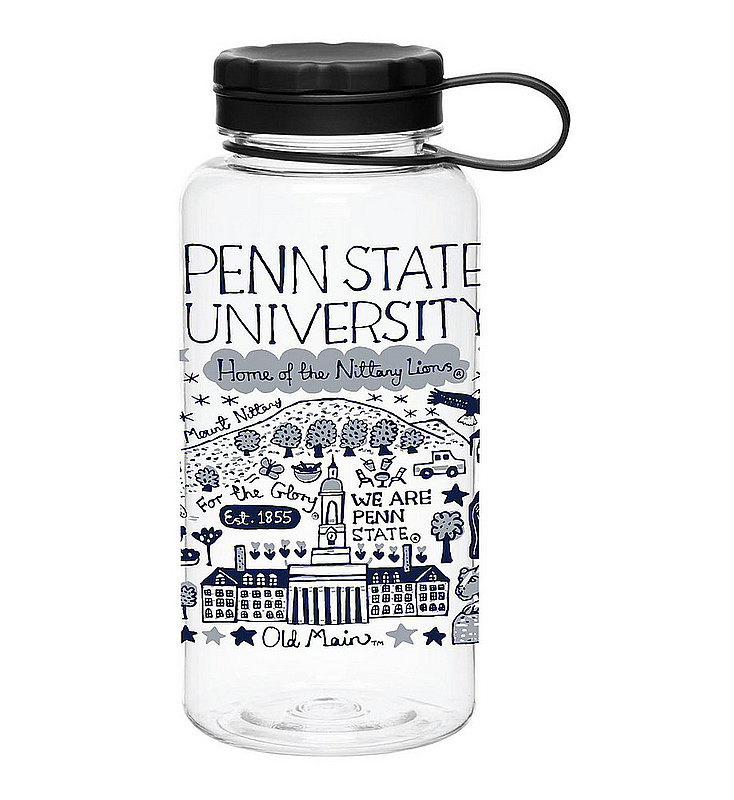 Penn State University Wide Mouth 34oz Julia Gash Water Bottle Nittany Lions (PSU) 