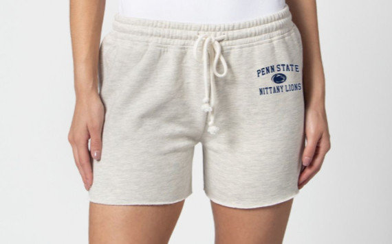Penn State Women's Ash Heather Grey Shorts Nittany Lions (PSU) 