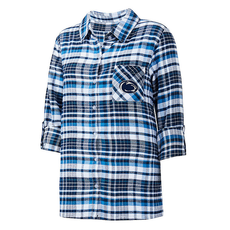 Penn State Women's Flannel Night Shirt 