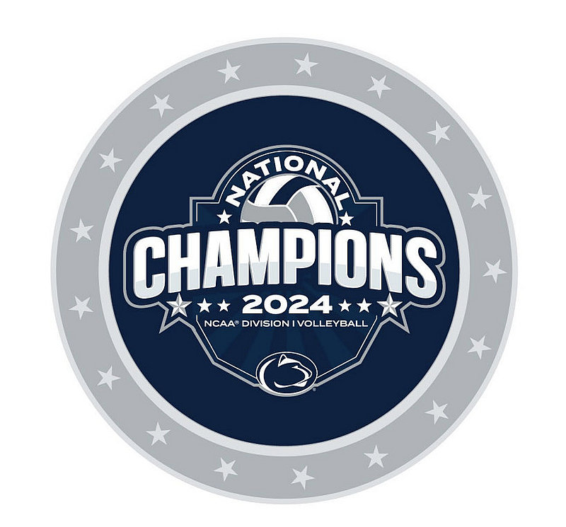 Penn State Women's Volleyball 2024 National Champs Pin Nittany Lions (PSU) 