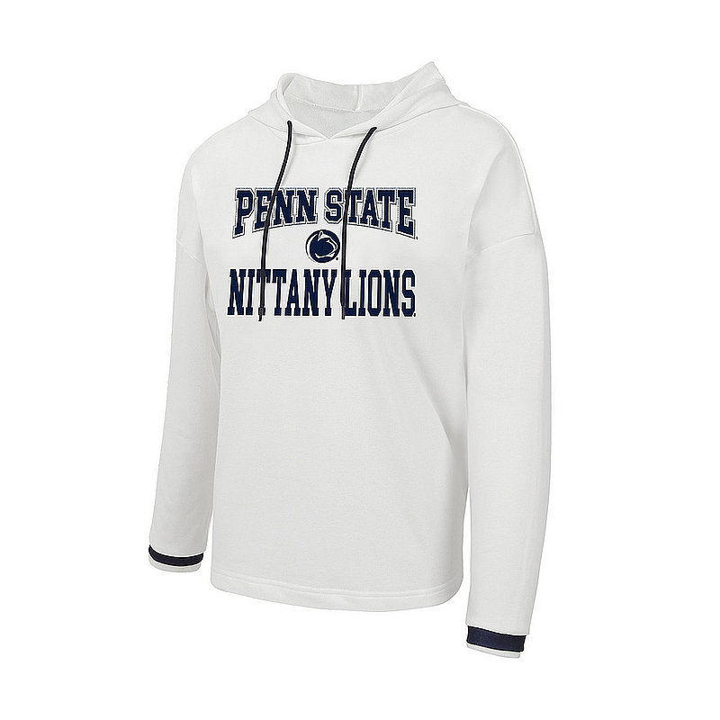 Penn State Women's White Embroidered Game Day Hoodie Nittany Lions (PSU) 