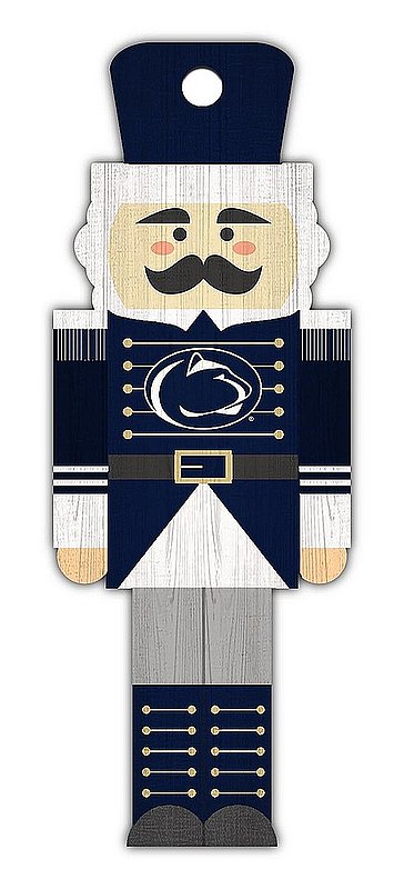 Penn State Wooden Nutcracker Holiday Ornament Nittany Lions (PSU) 